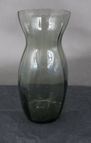 Ovale  Hyazinthengläser,  Zwiebelgläser aus rauchigem Glas 14,5cm