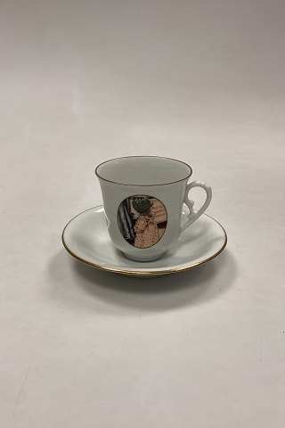 Bing and Grondahl Carl Larsson Coffee Cup and Saucer No. 4508/305 Motif 3