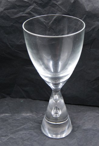 Princess Glassware by Holmegaard, Denmark. White wine glasses 13.5cm