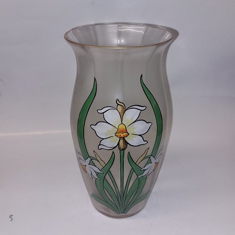 French Art Nouveau glass vase
