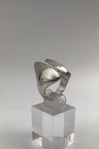 Hans Hansen Sterling Sølv Moderne Ring
