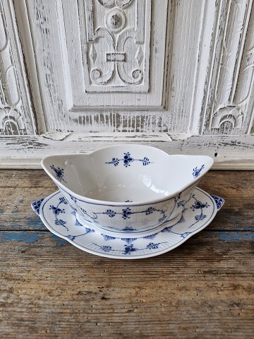 Royal Copenhagen Blue fluted sauce bowl no. 204