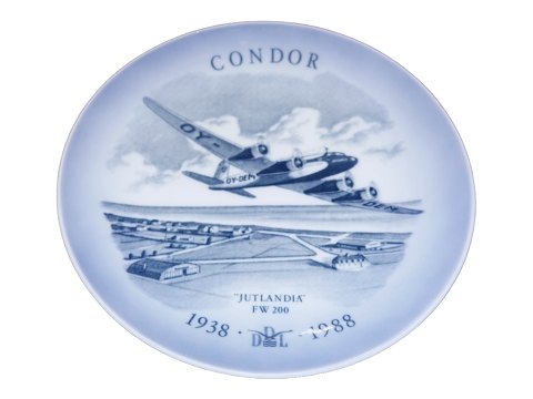 Royal Copenhagen  
Flyplatte nr. 13 Condor Jutlandia