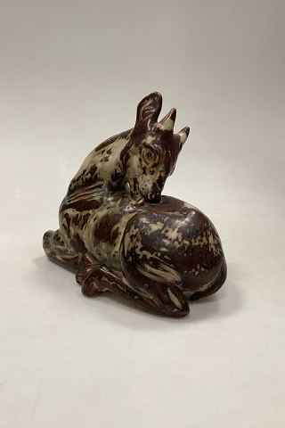 Royal Copenhagen Stoneware Figurine - Deer Kid No. 2648