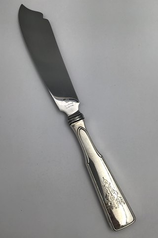 Hans Hansen Silver Arvesolv No. 2 Layer Cake Knife