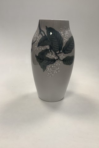 Bing and Grondahl Art Nouveau Vase No 8354 - 243 with Flowers