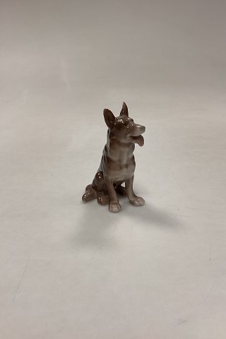 Bing og Grøndahl Figur af Schæferhund No. 2197