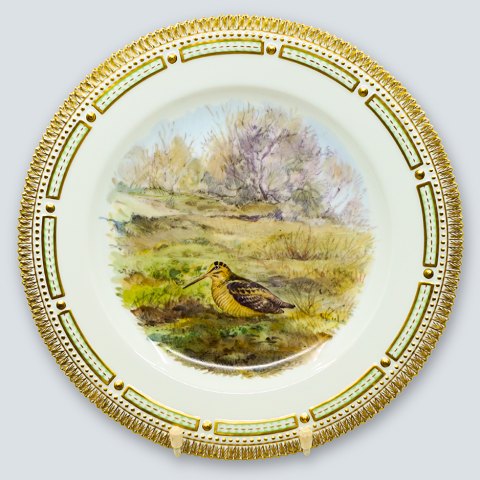 Royal Copenhagen, Flora Danica Animal; Dinnerplate 25,5 cm No 3549