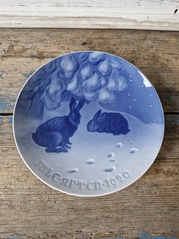 B&G Christmas plate 1920