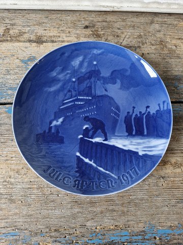 B&G Christmas plate 1917