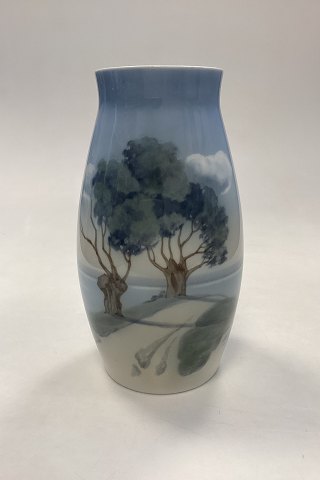 Bing and Grondahl Vase - Trees by the road No. 576/5247