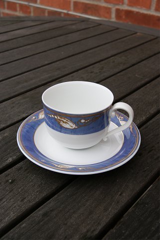 vare nr: po-Blå Magnolia kaffekop 072