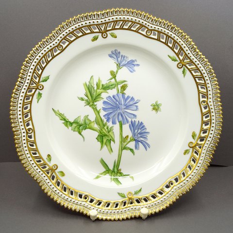 Royal Copenhagen, Flora Danica; Middagstallerken #3553