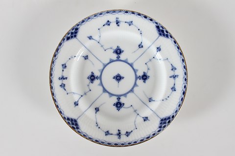 Royal CopenhagenMusselmalet Halvblonde Med guldkantAntik flad tallerken  Ø 22