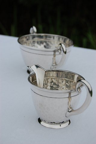 Frantz Hingelberg silver, Sugar and Creamer set, Sold