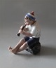 Dahl Jensen figur1218 Dreng med trompet 14 cm (DJ)
