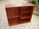 Bookcase in rosewood and danish design.  5000m2 showroom. 
