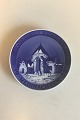 Royal Copenhagen Christmas Plate from 1938 with German inscription "Weihnachten"