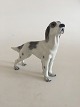 Lyngby Porcelæn Figur Engelsk Setter Grå No 89