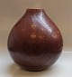 Aluminia Copenhagen Faience
2647 Marselis Large Brown Vase 28 cm Nils Thorsson 1953