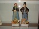 Two Large Royal Copenhagen Overglazes Figurines