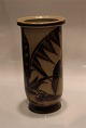 Aluminia Copenhagen Faience 5024-5023 Aluminia Jungleseries 1932 Vase 24 cm ? 
"Palm Leaves on island"e" Nils Thorsson
