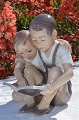 Dahl Jensen Figur 1327 Lesende Kinder