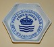 Royal Copenhagen Commemorative plate or bowl from 1922 Porcelain dealer  
Association in Denmark 1872-1922