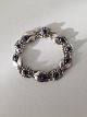 Georg Jensen Silver Bracelet with Lapis Luzuli No 3 from the 1930