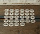 Old enamel numbers 1-28
