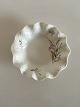 Bing & Grondahl Round Asiette with Purple Flower No 42B