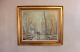 Oil painting, "Nymaane, Dyrehaven", by Ib Eisner.
5000m2 showroom.