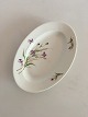 Bing & Grondahl Oval Serving Platter with Purple Flower