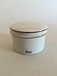 Bing & Grondahl Paté Jar with Lid No 553 from the Apothecary Collection