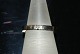 Gold Ring with Diamond 14 Karat, White Gold
Size 55