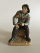Bing & Grøndahl Stoneware Figurine "The Old Fisherman from Skagen" No 2370