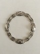 Georg Jensen Sterling Silver Necklace No 26 with Birds and Silver Stones