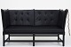 Børge Mogensen / Fritz Hansen
BM 1789 - Spoke back sofa in black leather and black lacquered beech.
Availability: 6-8 weeks
Renovated
