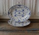 Royal Copenhagen Musselmalet halvblonde fad no. 531 - 25cm.