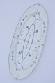 Royal Copenhagen  Blue fluted plain Fish dish 105