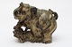 Knud Kyhn / Den Kgl. Porcelænsfabrik
Elephant and tiger of stoneware w. Sung glaze. No. 20165.
1 pc. in stock
Good condition. Small repair.
Location: KLASSIK Flagship Store - Bredgade 3, 1260 KBH. K.
