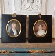 Miniature portrait of Grosser Hans Jørgen Ernst F. 1752 and his daughter 
Henriette Augusta Ernst F. 1796