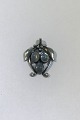 Georg Jensen Silver Pendant with Moonstone No 11