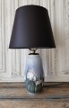 Royal Copenhagen unique - Art Nouveau table lamp from 1914