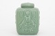Jais Nielsen / Royal Copenhagen
Jar in porcelain w. green celadon glaze.
1 pc. in stock
Original condition
