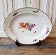 Royal Copenhagen Fuld Saksisk Blomst fad no. 1556 - 36,5 cm.