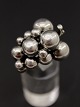 Georg Jensen "Moonlight Grapes" ring of sterling silver