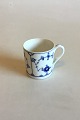 Bing & Grondahl Blue Fluted Plain Mocca Cup