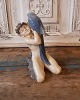 Royal Copenhagen figure - Faun with blue parrot no. 752