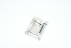 Princess ring with brilliant in 14 carat white gold
Size 59
